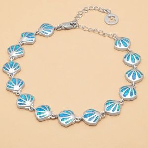 Opal Seashell Bracelet